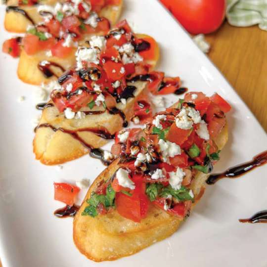 Mozzarella Bruschetta