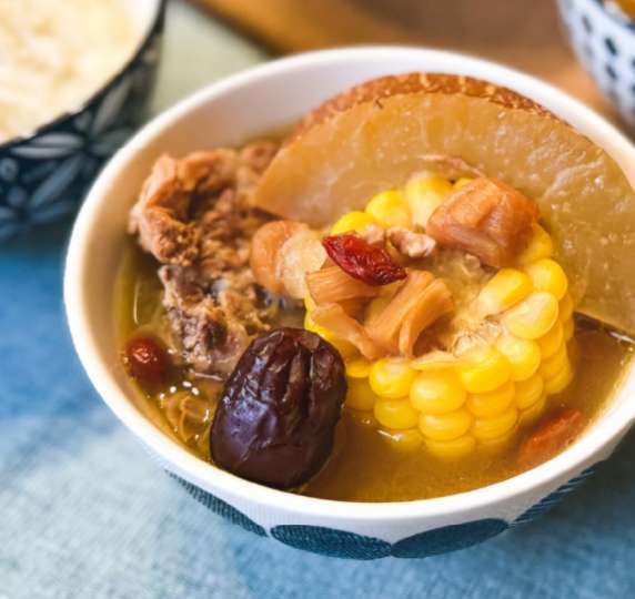 Traditional Old Cucumber & Sweet Corn Soup