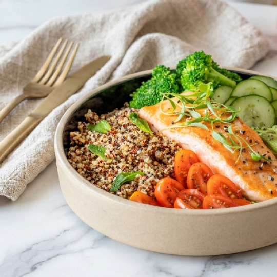 Citrus Salmon Bowl
