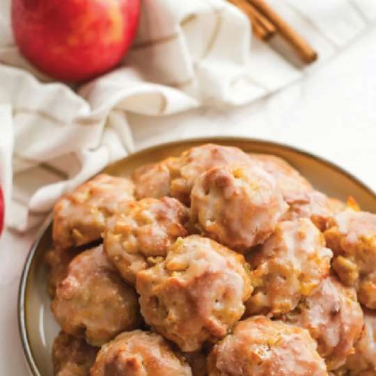 Velvet Apple Fritters