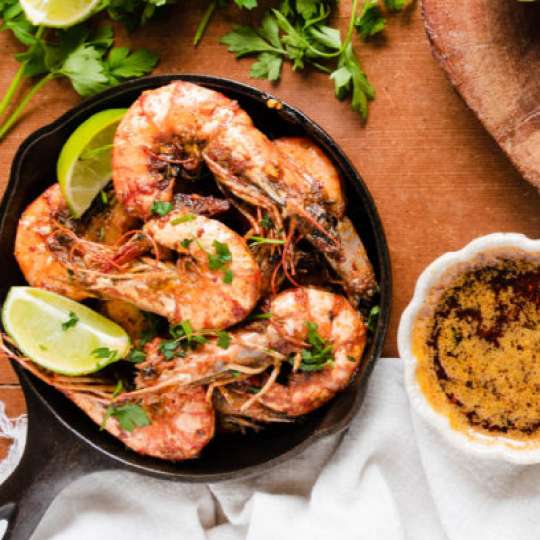 Spicy Cajun Tiger Prawns