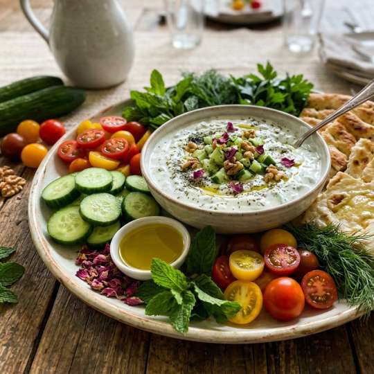 Creamy Cucumber Yogurt Dip