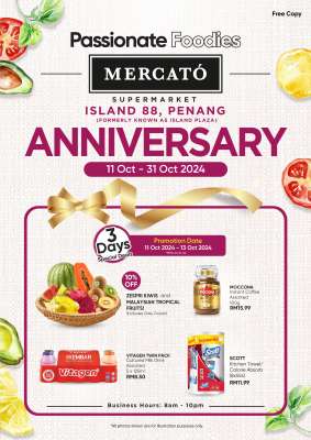 Island Plaza Anniversary Promotions (11 Oct - 31 Oct)