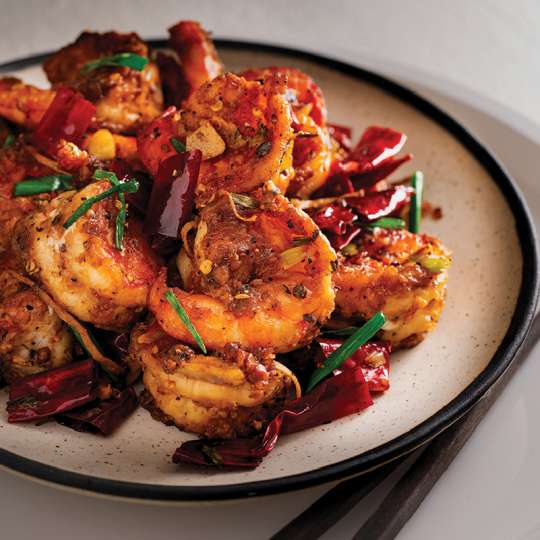 Huat & Spicy Sichuan Prawns