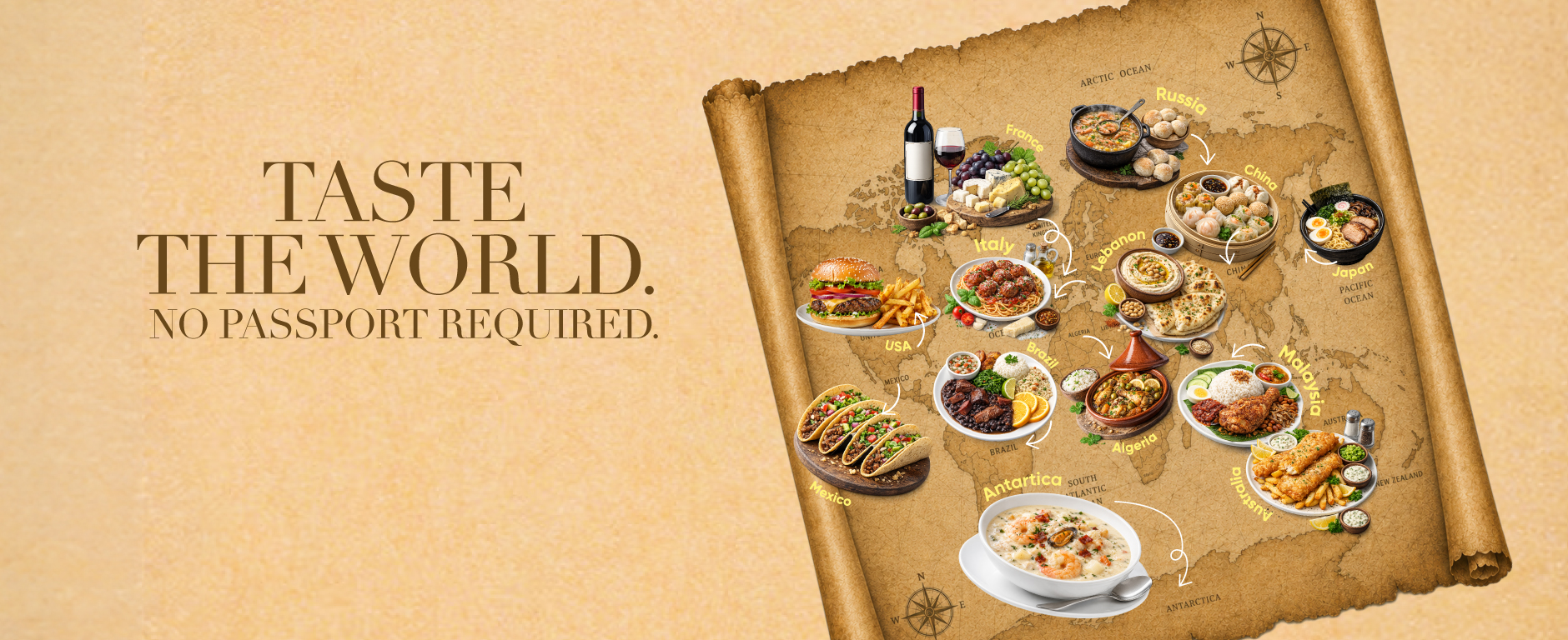 A World of Flavour Awaits