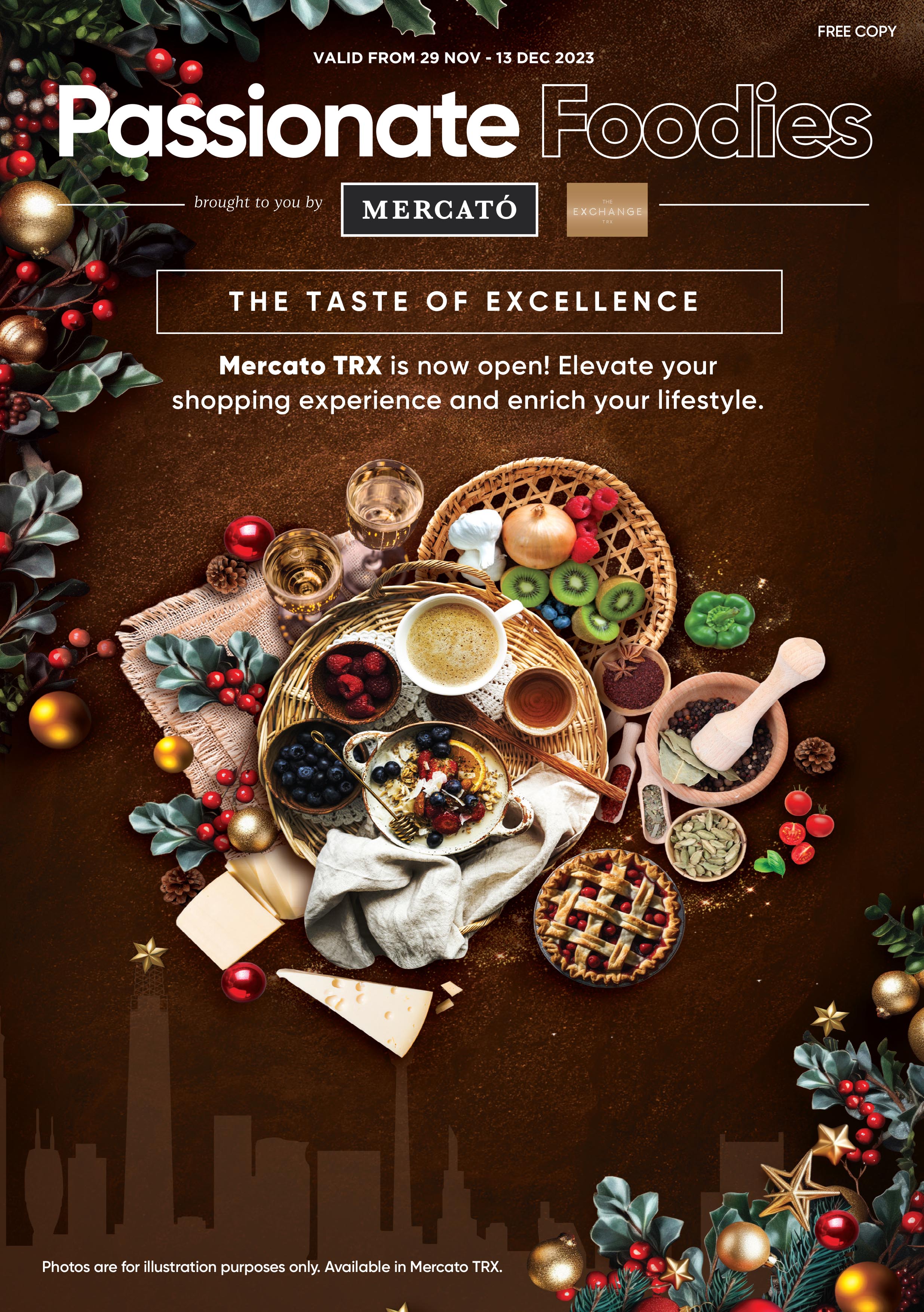 Mercato TRX Specials (29 Nov - 13 Dec)